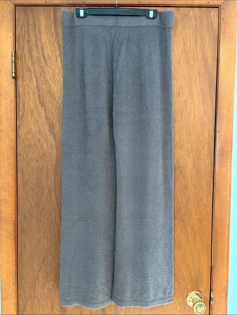 Barefoot Dreams Cozy Chic Wide Leg Pants Ash Womens Size Large
